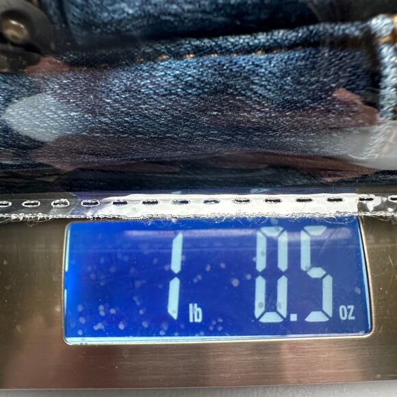 Spanx Jeans Womens Extra Large Blue Pullon Stretch Skinny Ankle Raw Hem Slimming - Picture 13 of 14